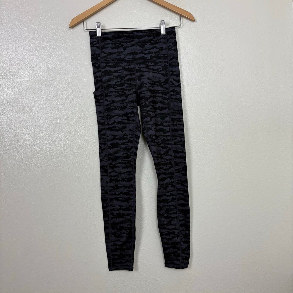 Fabletics Black Camo Leggings Athletic Workout